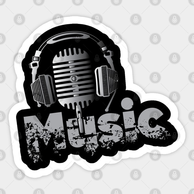 Music is life Sticker by Marioma